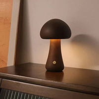 Veilleuse Tactile Champignon en Bois - Éclairage LED | Marco Lucetti A--2