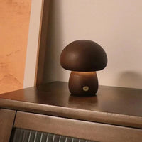 Veilleuse Tactile Champignon en Bois - Éclairage LED | Marco Lucetti J--2