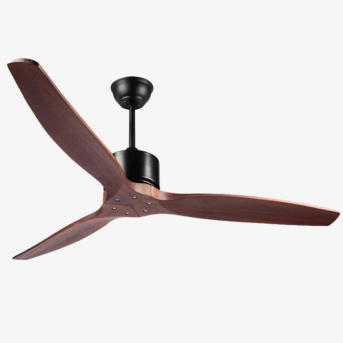 Ventilateur de plafond en bois à 3 pales FanWood. | Marco Lucetti