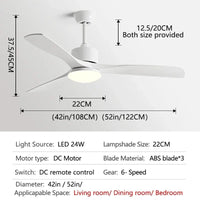 Ventilateur de plafond en bois lumineux avec télécommande - ÉcoBreezeLux | Marco Lucetti