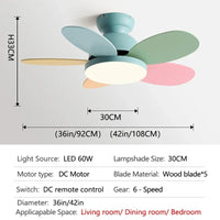 Ventilateur de plafond Kids' Cool Breeze avec éclairage et contrôle | Marco Lucetti