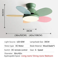 Ventilateur de plafond Kids' Cool Breeze avec éclairage et contrôle | Marco Lucetti