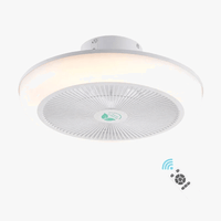 Ventilateur de plafond LED modern avec télécommande et lustre - Édition Luxe | Marco Lucetti