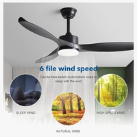 Ventilateur de plafond LED Smart Control - Design Moderne