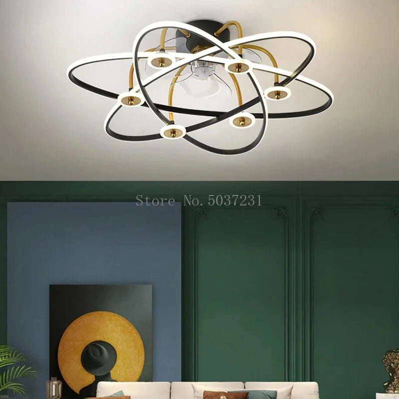 Ventilateur de plafond LED silencieux pour la chambre des enfants - Confort assuré | Marco Lucetti