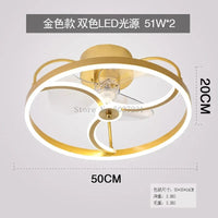 Ventilateur de plafond LED silencieux pour la chambre des enfants - Confort assuré | Marco Lucetti C / 220v / Gradation à distance