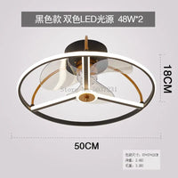 Ventilateur de plafond LED silencieux pour la chambre des enfants - Confort assuré | Marco Lucetti F / 220v / Gradation à distance