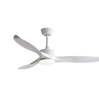 Ventilateur de plafond LED Smart Control - Design Moderne | Marco Lucetti Blanc pur / 42 pouces / 110V