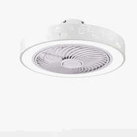 Ventilateur de plafond moderne avec éclairage LED et télécommande intégrée | Marco Lucetti