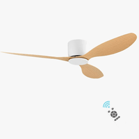 Ventilateur de plafond moderne LED SmartFan avec 6 vitesses et télécommande | Marco Lucetti
