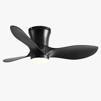 Ventilateur de plafond moderne Lux&Vitae LED avec télécommande - sans lumière | Marco Lucetti
