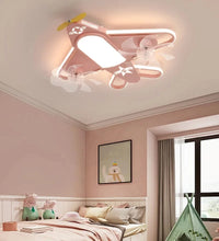 Ventilateur de plafond pour enfants avec éclairage LED dimmable et contrôle à distance "Modern Kids Edition" | Marco Lucetti