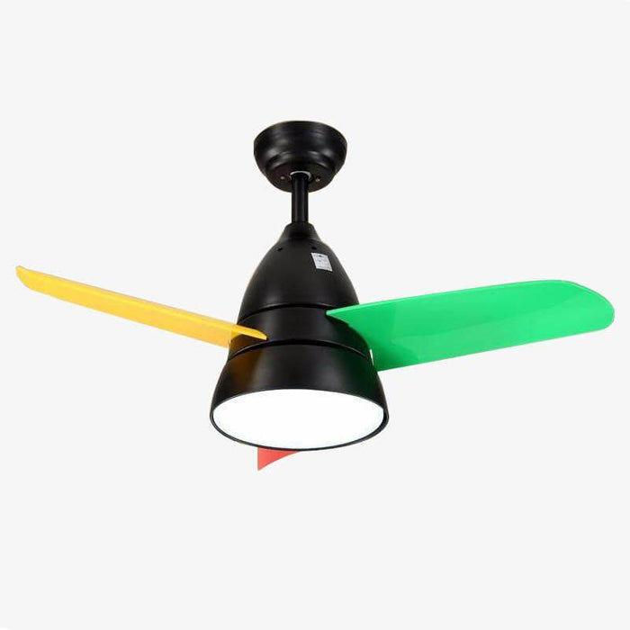 Ventilateur de plafond Sove Kids avec pales colorées | Marco Lucetti