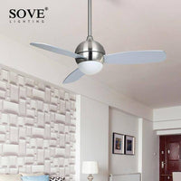 Ventilateur de plafond Sove Round | Marco Lucetti Argenté