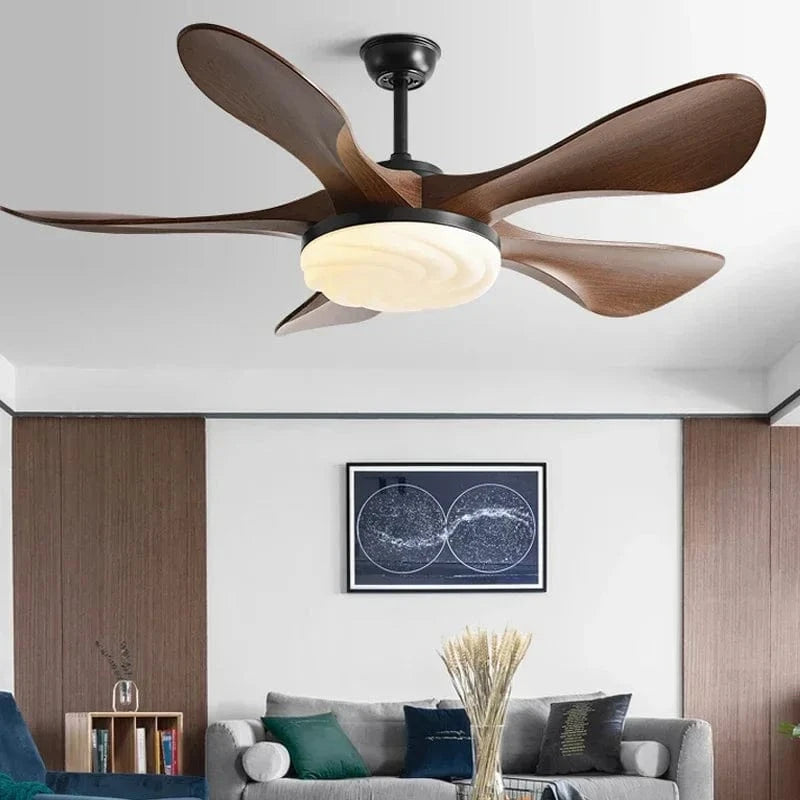 Ventilateur de plafond ultra moderne avec lumière et puissants vents silencieux | Marco Lucetti