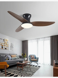 Ventilateurs de plafond modernes à moteur continu avec télécommande - InnovAir Sync