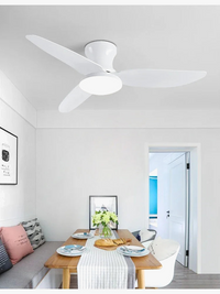 Ventilateurs de plafond modernes à moteur continu avec télécommande - InnovAir Sync