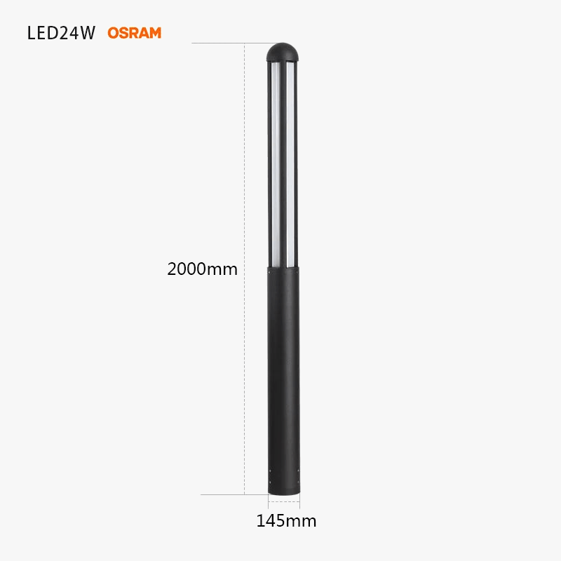 Villampe de jardin extérieure LED étanche pour parc | Marco Lucetti