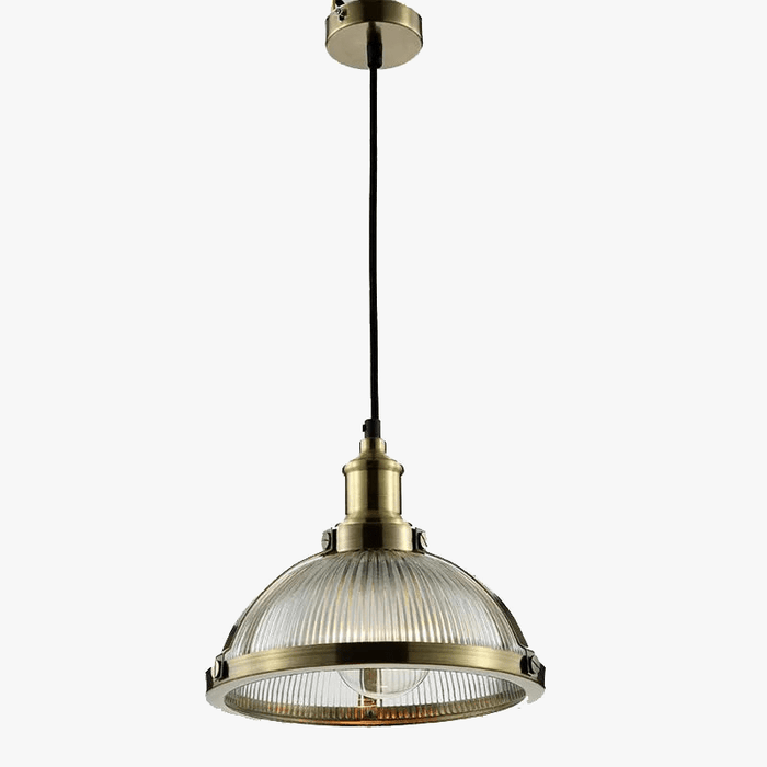 Vintage Loft Luminaires Suspendus en Verre avec Abat-Jour - Éclairage LED pour Salle à Manger et Bureau | Marco Lucetti