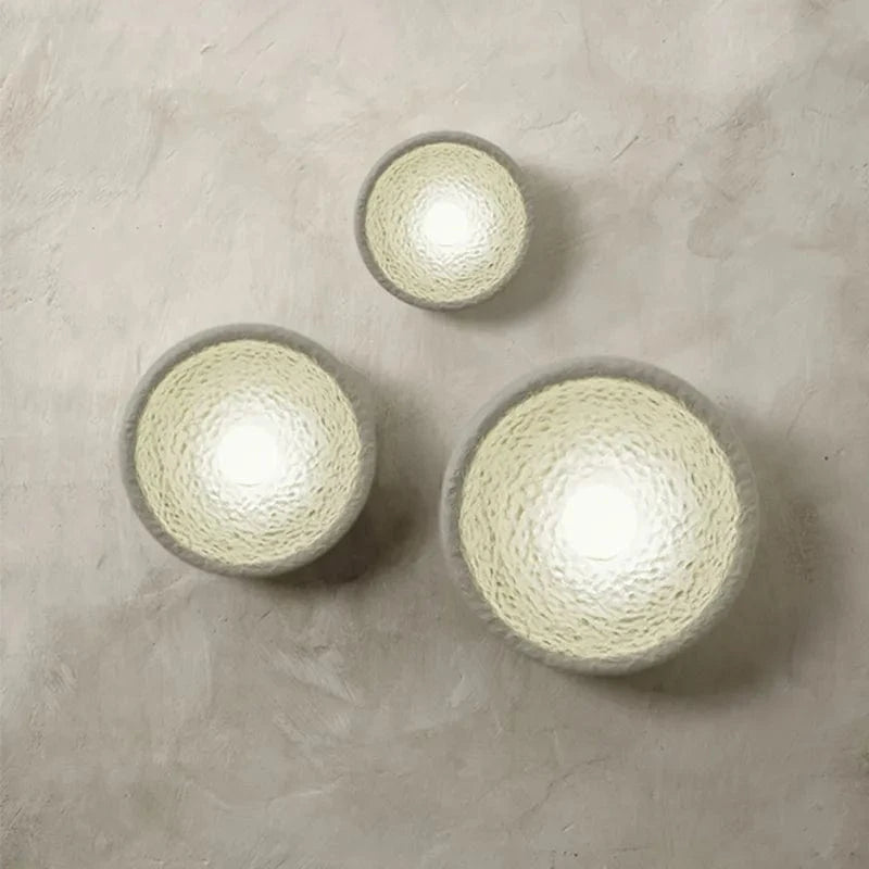 Wabi Sabi - Applique Murale LED Vintage en Résine et Verre | Marco Lucetti