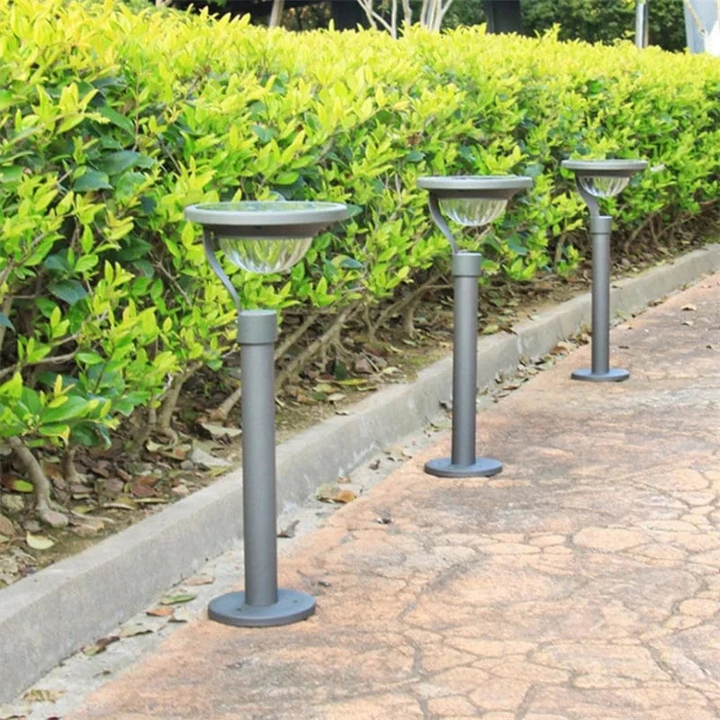 WPD - Lumière de pelouse solaire extérieure étanche pour maison de jardin Villa et paysage LED | Marco Lucetti 1 pièce 2 installations / CHINE