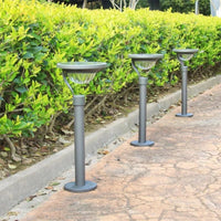 WPD - Lumière de pelouse solaire extérieure étanche pour maison de jardin Villa et paysage LED | Marco Lucetti 1 pièce 2 installations / CHINE