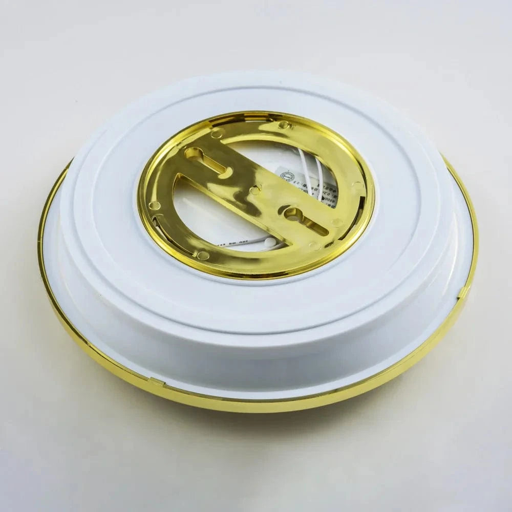 Zerouno Plafond Moderne LED Étanche Salle de Bain - 30W Capteur de Mouvement - Noir Brillant | Marco Lucetti